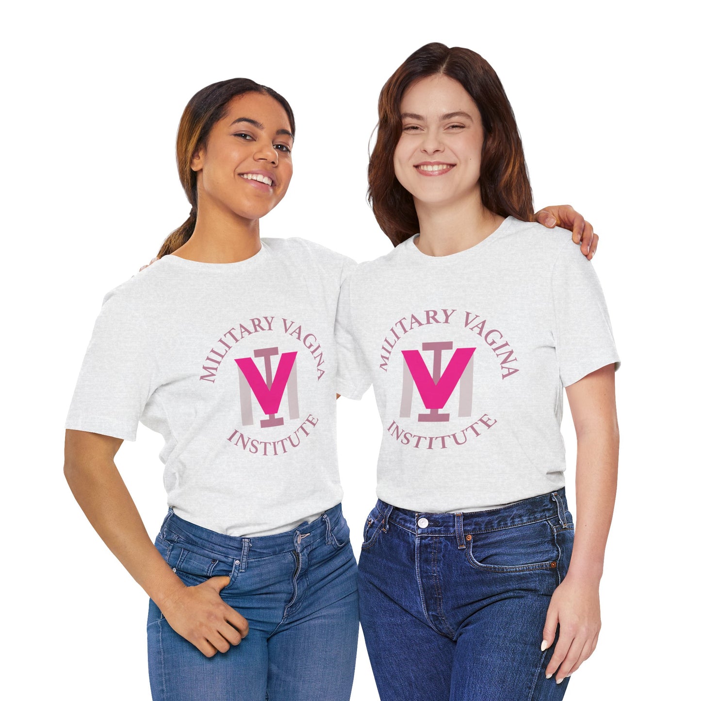 Military Vagina Institute Graphic Tee – Feminist Military-Inspired Shirt