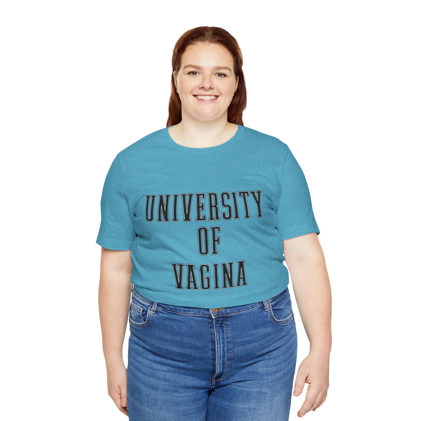 "University of Vagina" - College Style T-Shirt