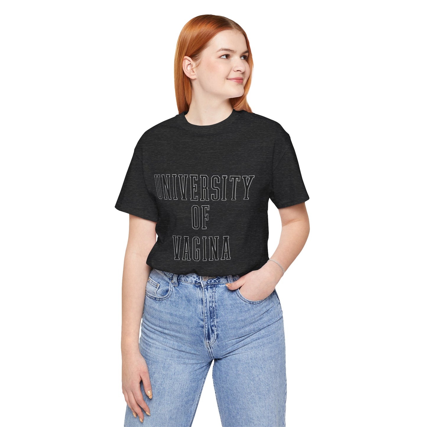 "University of Vagina" - College Style T-Shirt