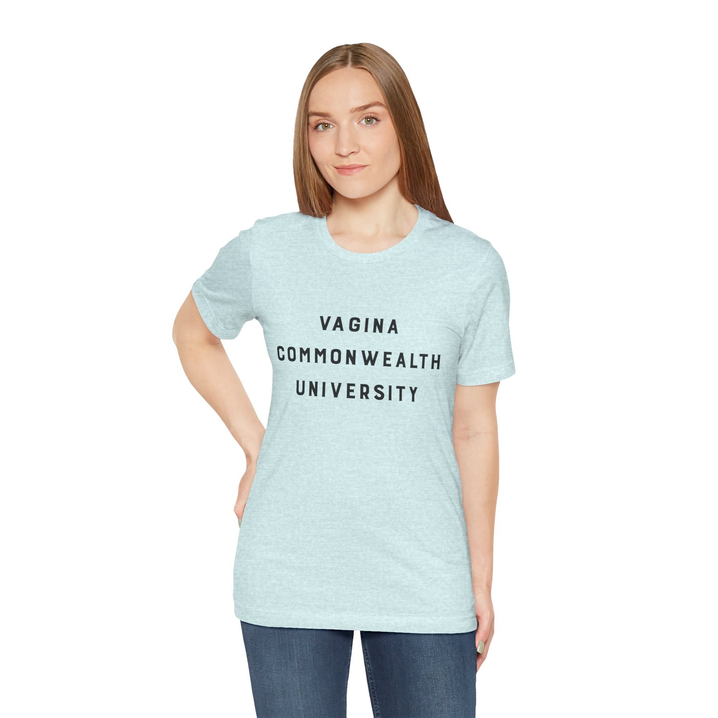 Vagina Commonwealth University Tee — Feminist College Humor Graphic T-Shirt
