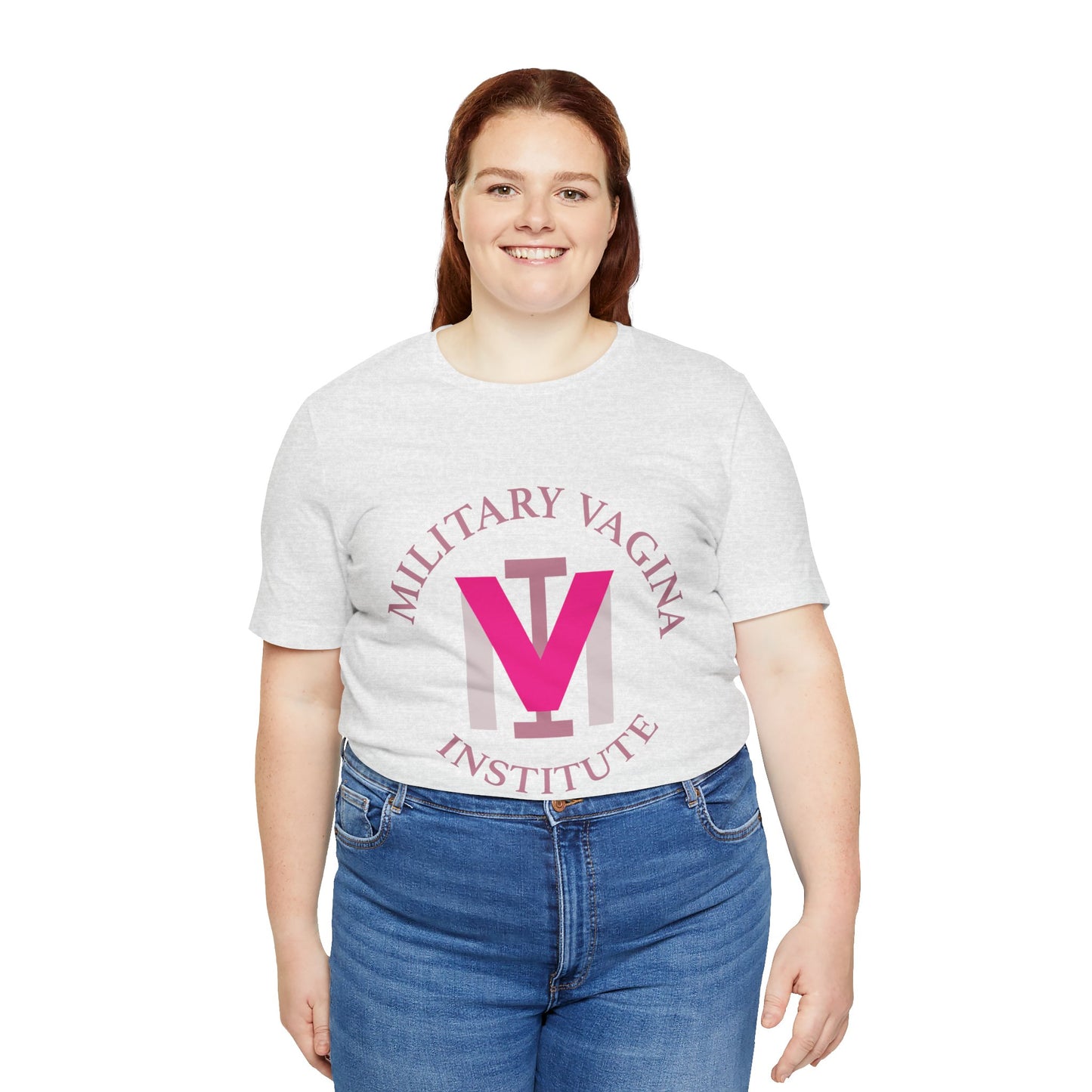 Military Vagina Institute Graphic Tee – Feminist Military-Inspired Shirt