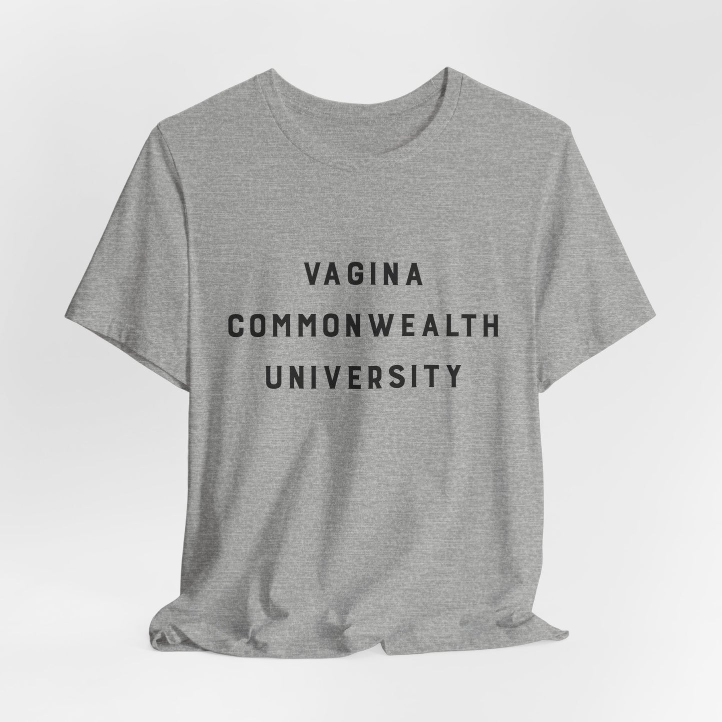 Vagina Commonwealth University Tee — Feminist College Humor Graphic T-Shirt