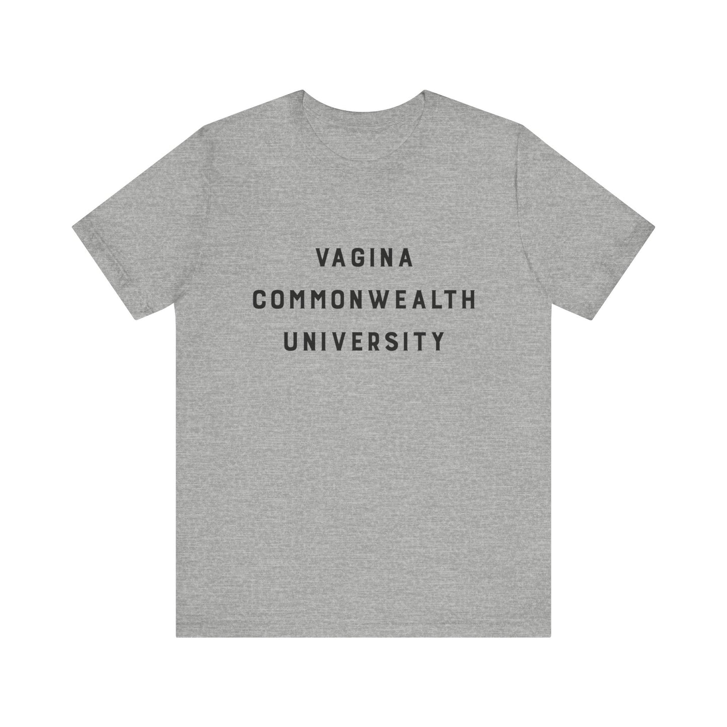 Vagina Commonwealth University Tee — Feminist College Humor Graphic T-Shirt