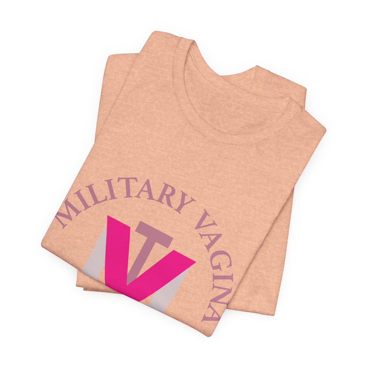 Military Vagina Institute Graphic Tee – Feminist Military-Inspired Shirt