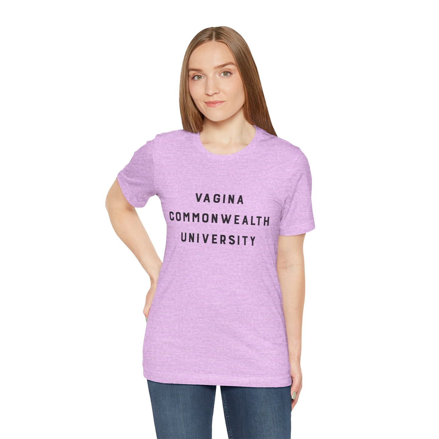Vagina Commonwealth University Tee — Feminist College Humor Graphic T-Shirt
