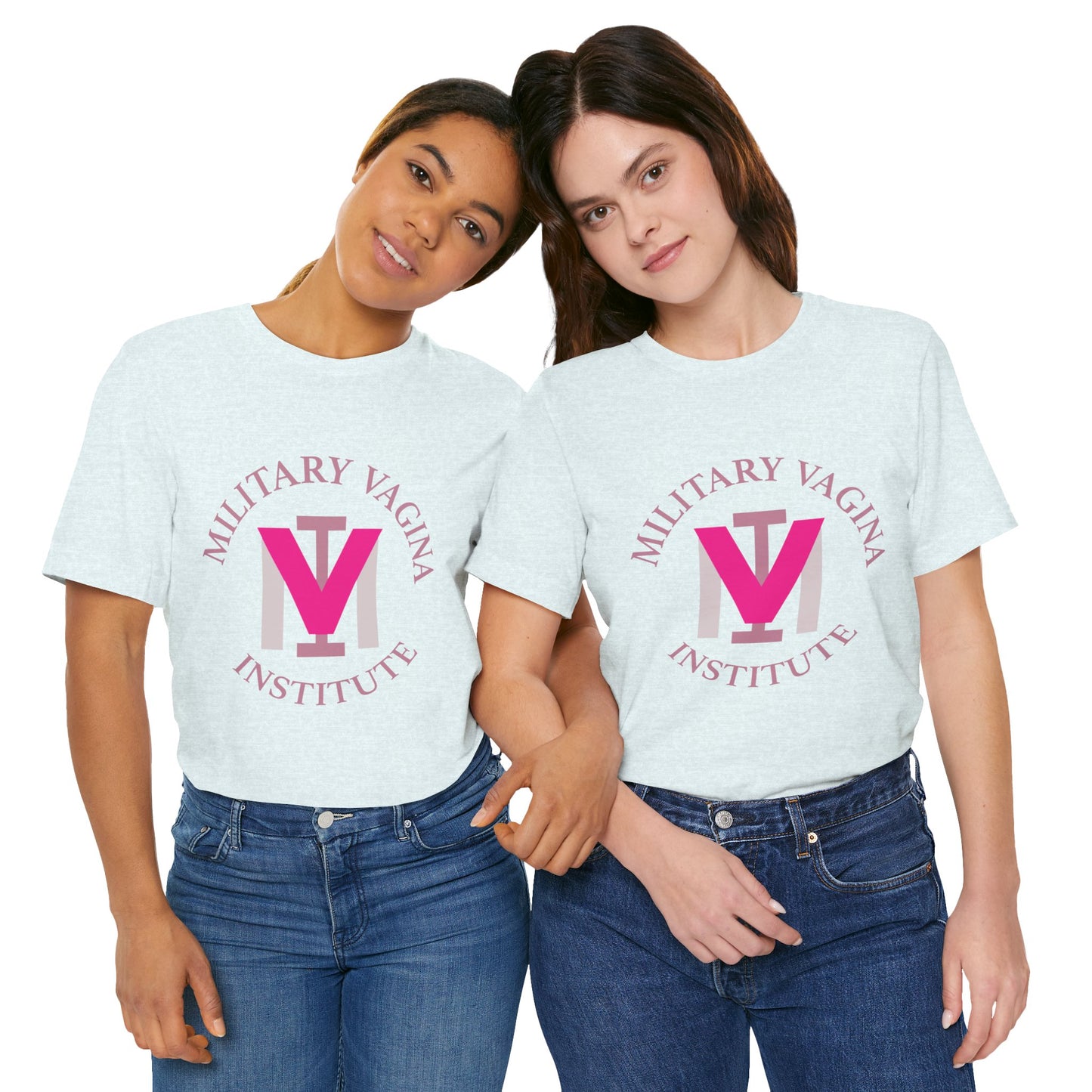 Military Vagina Institute Graphic Tee – Feminist Military-Inspired Shirt