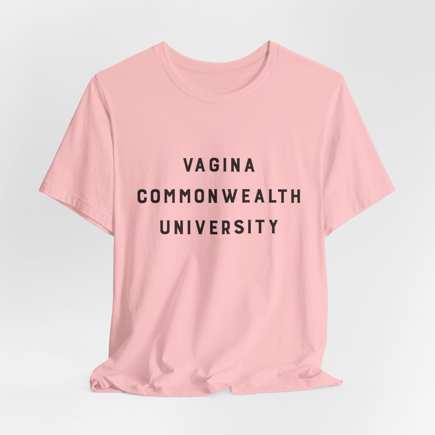 Vagina Commonwealth University Tee — Feminist College Humor Graphic T-Shirt