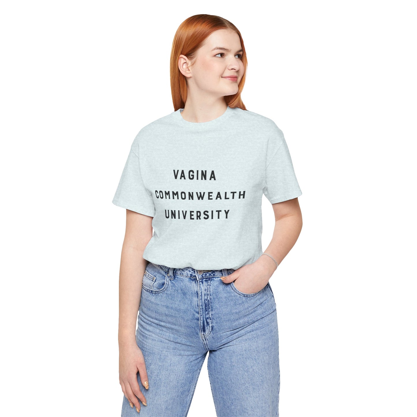 Vagina Commonwealth University Tee — Feminist College Humor Graphic T-Shirt