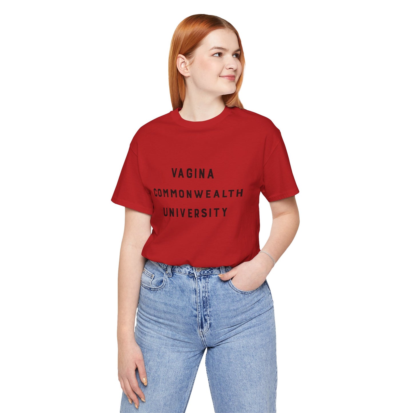 Vagina Commonwealth University Tee — Feminist College Humor Graphic T-Shirt