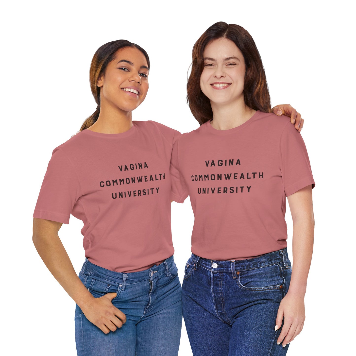 Vagina Commonwealth University Tee — Feminist College Humor Graphic T-Shirt