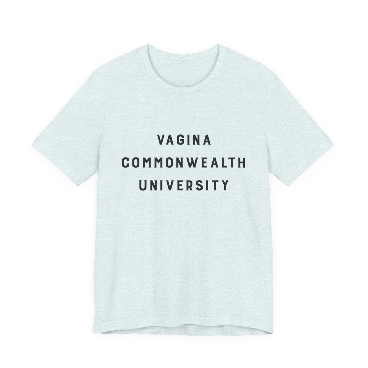 Vagina Commonwealth University Tee — Feminist College Humor Graphic T-Shirt