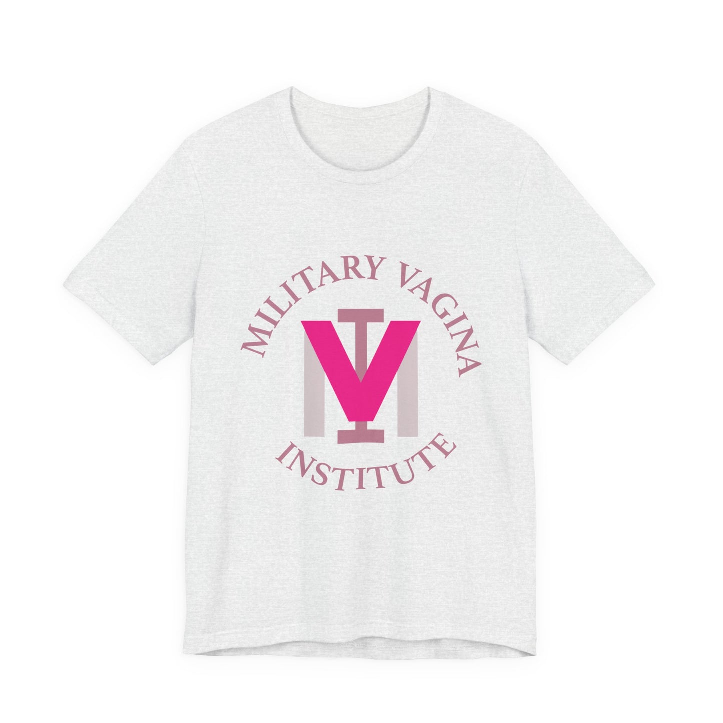 Military Vagina Institute Graphic Tee – Feminist Military-Inspired Shirt