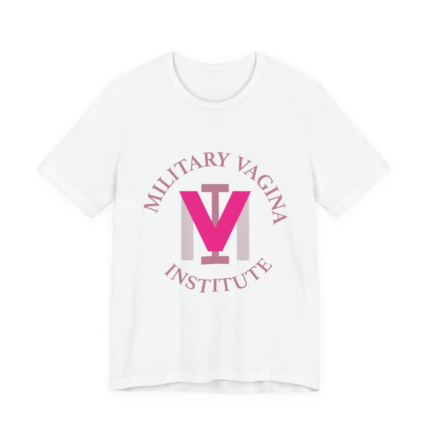 Military Vagina Institute Graphic Tee – Feminist Military-Inspired Shirt