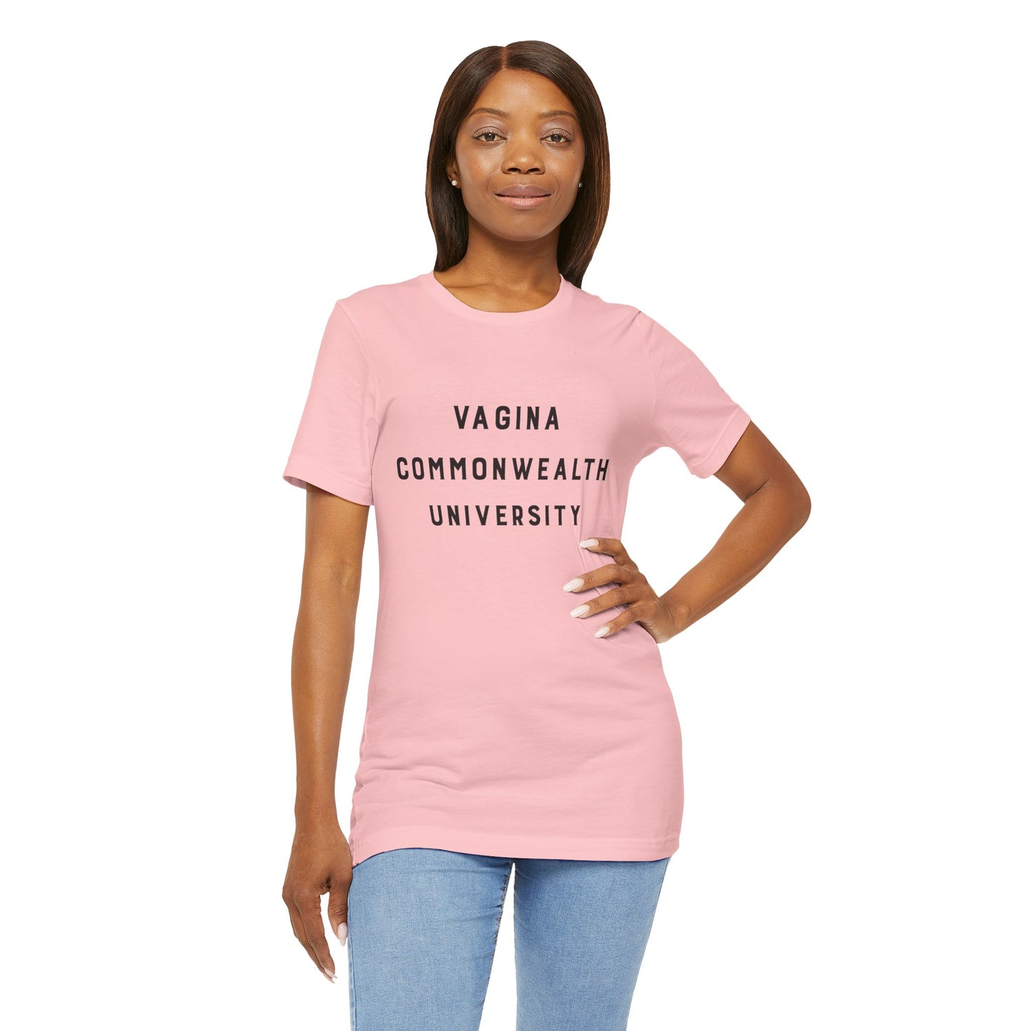 Vagina Commonwealth University Tee — Feminist College Humor Graphic T-Shirt