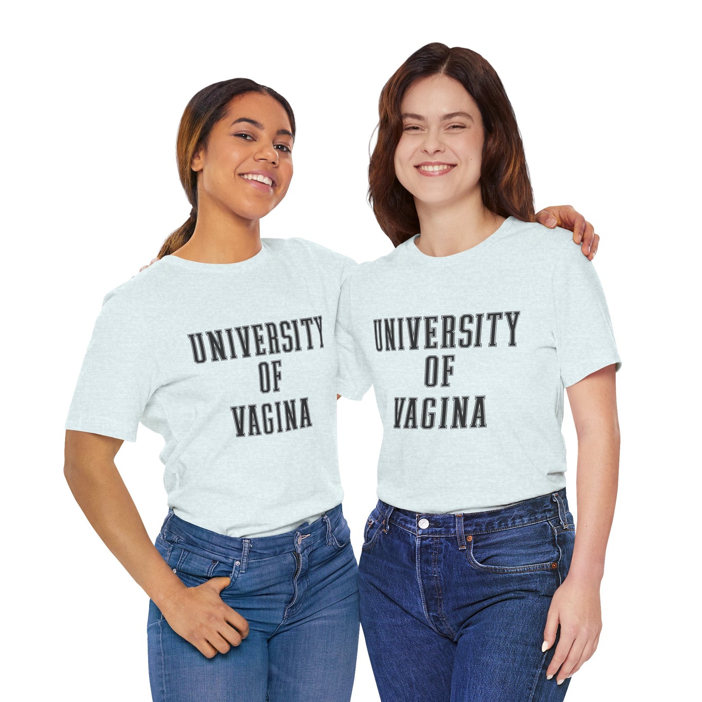 "University of Vagina" - College Style T-Shirt