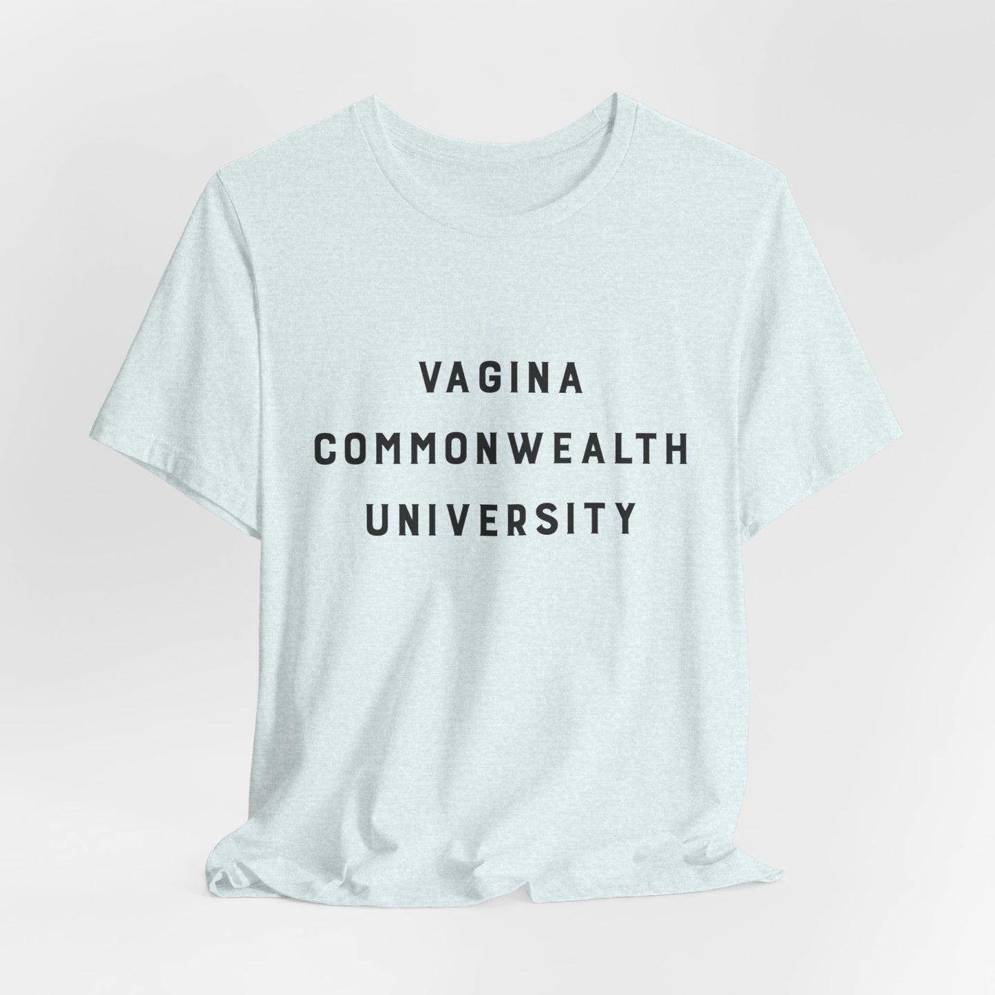 Vagina Commonwealth University Tee — Feminist College Humor Graphic T-Shirt