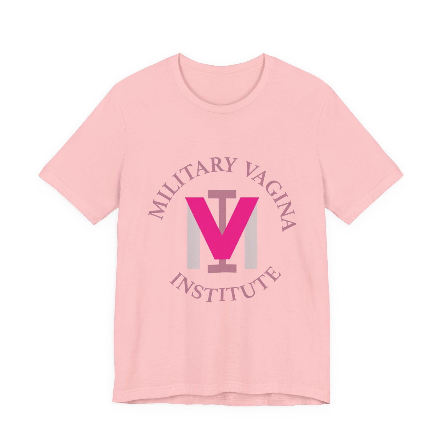 Military Vagina Institute Graphic Tee – Feminist Military-Inspired Shirt