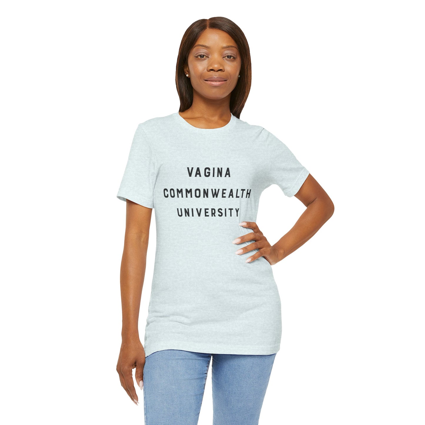 Vagina Commonwealth University Tee — Feminist College Humor Graphic T-Shirt