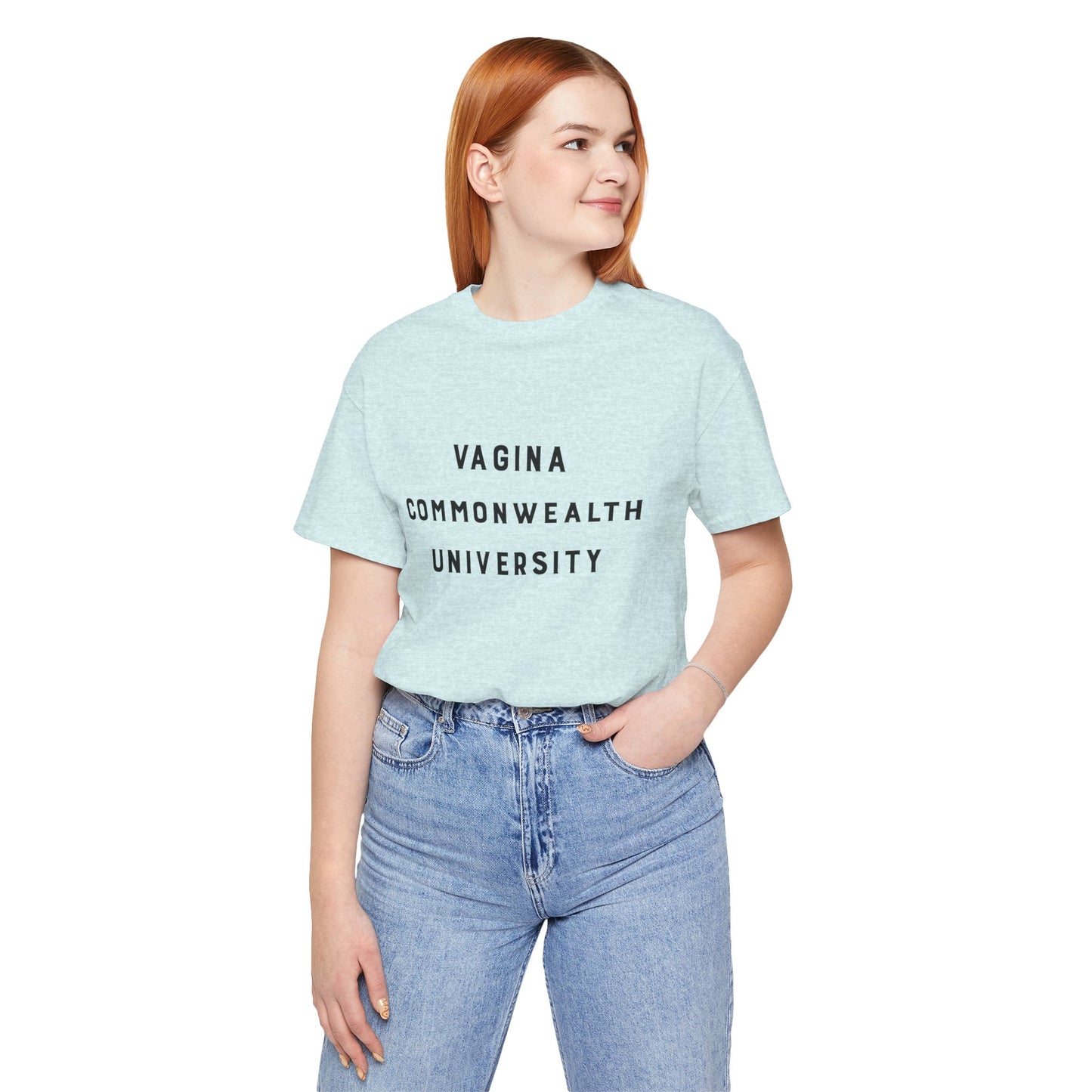 Vagina Commonwealth University Tee — Feminist College Humor Graphic T-Shirt