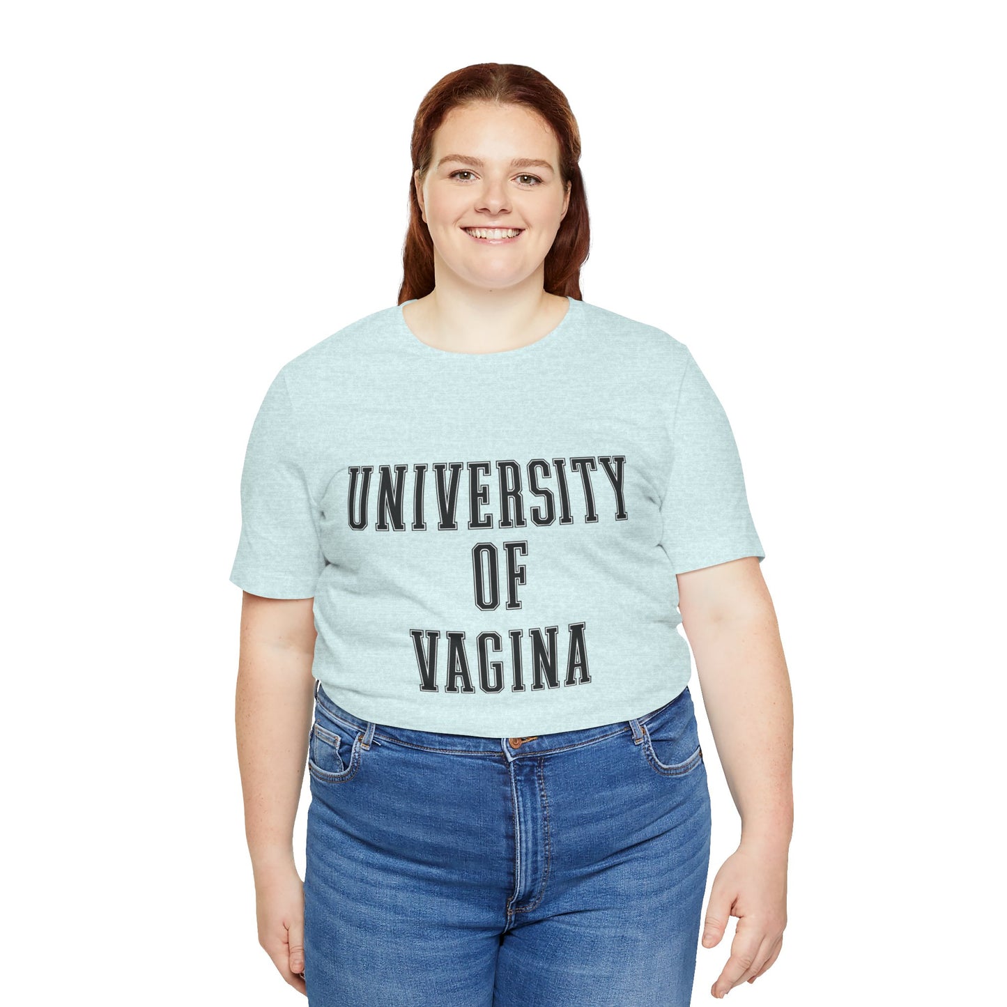 "University of Vagina" - College Style T-Shirt