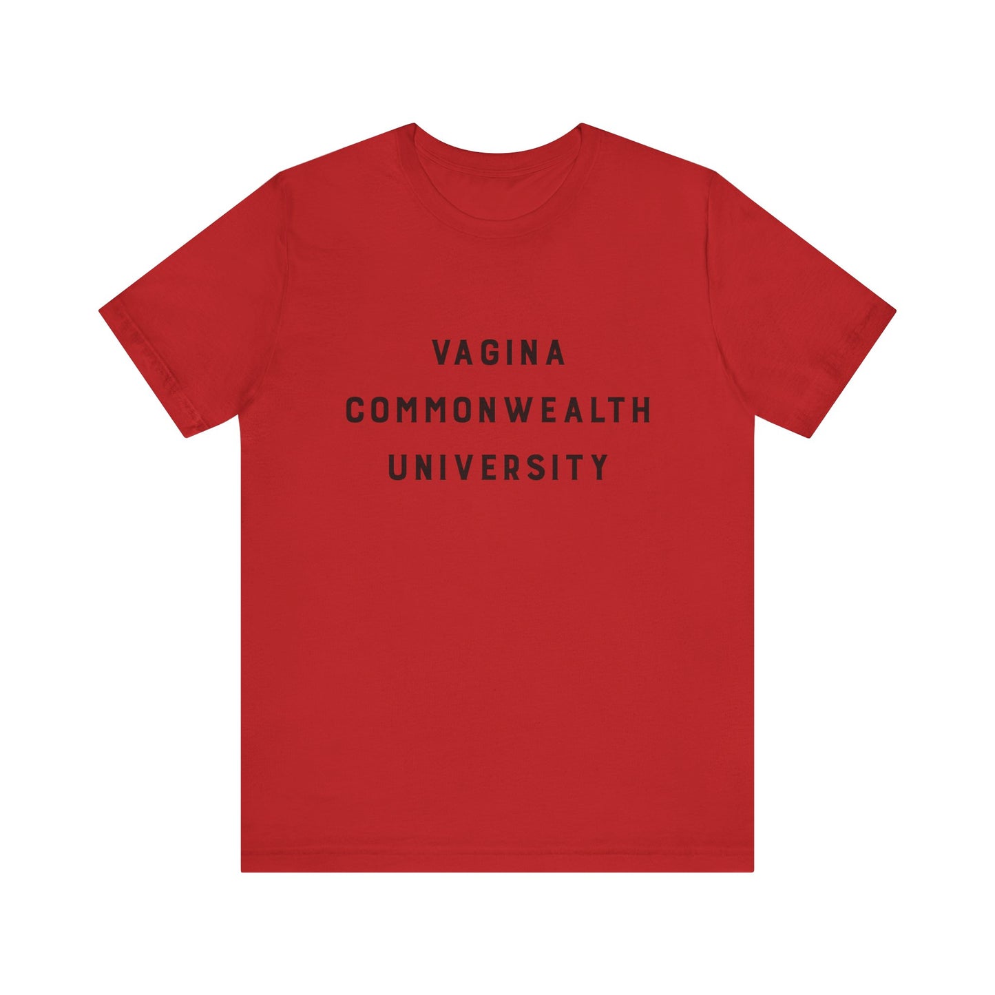Vagina Commonwealth University Tee — Feminist College Humor Graphic T-Shirt