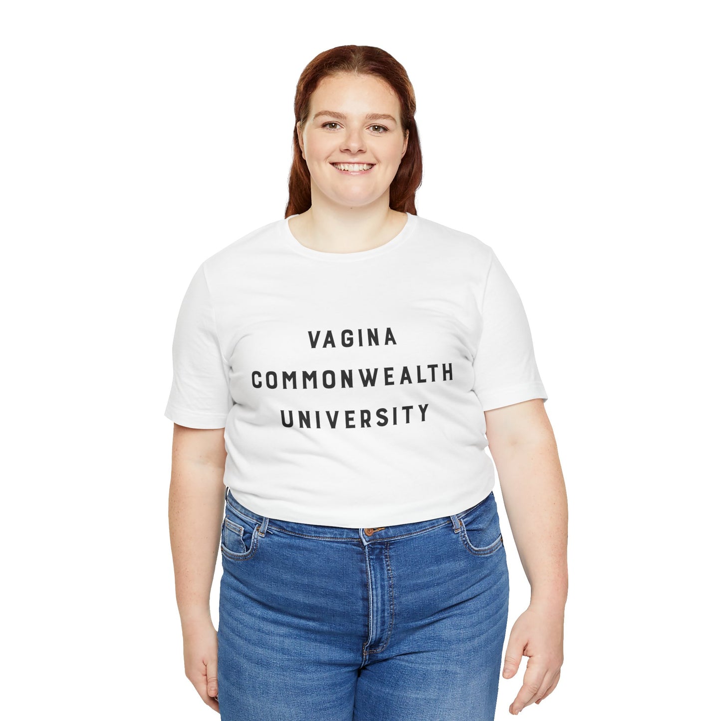 Vagina Commonwealth University Tee — Feminist College Humor Graphic T-Shirt