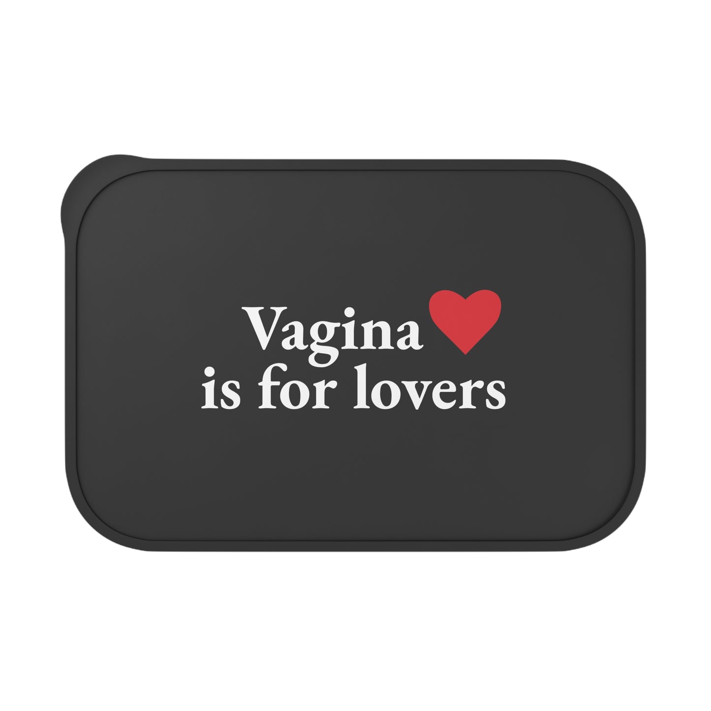 PLA Bento Box – "Vagina  is for lovers" Reusable Lunch Container with Utensils