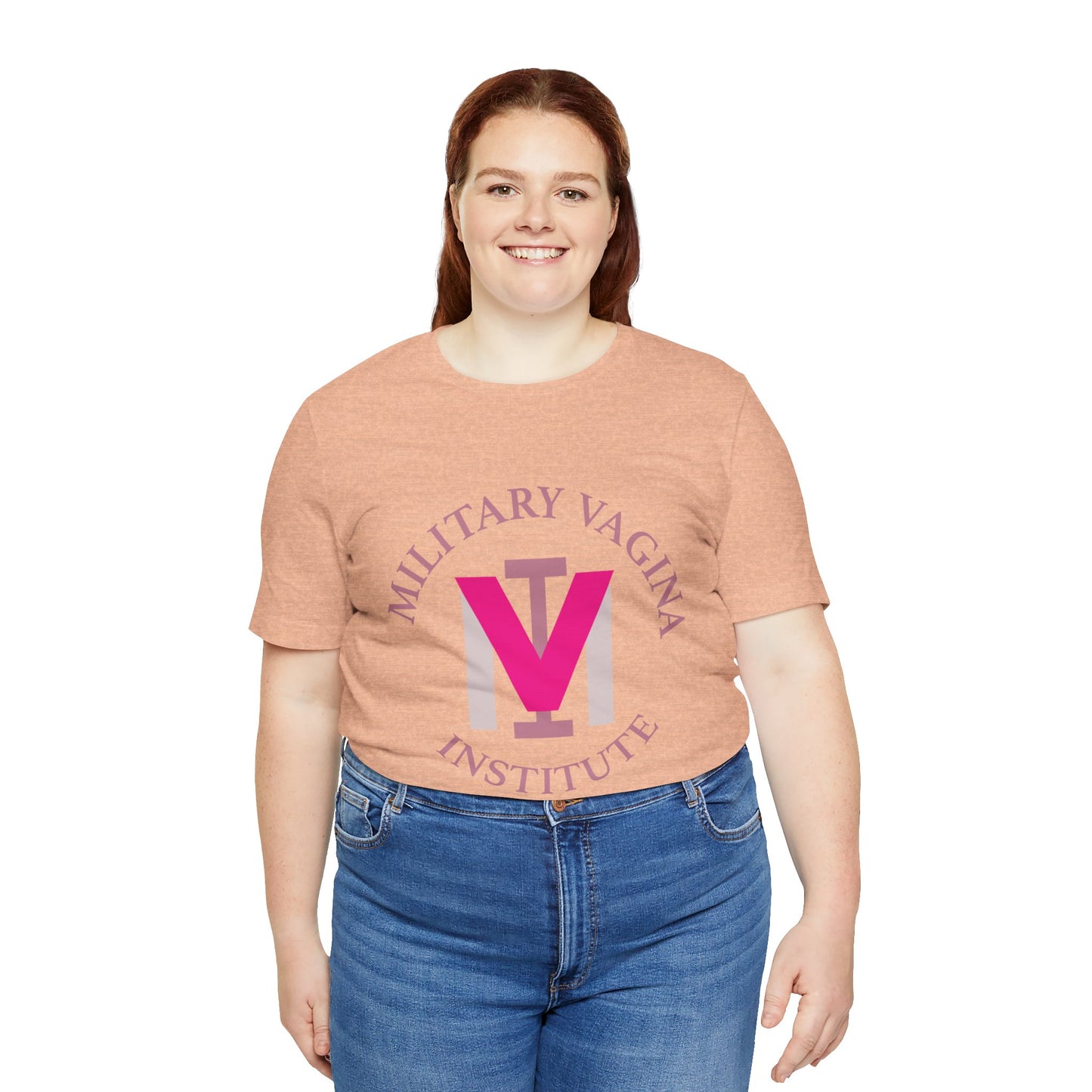 Military Vagina Institute Graphic Tee – Feminist Military-Inspired Shirt