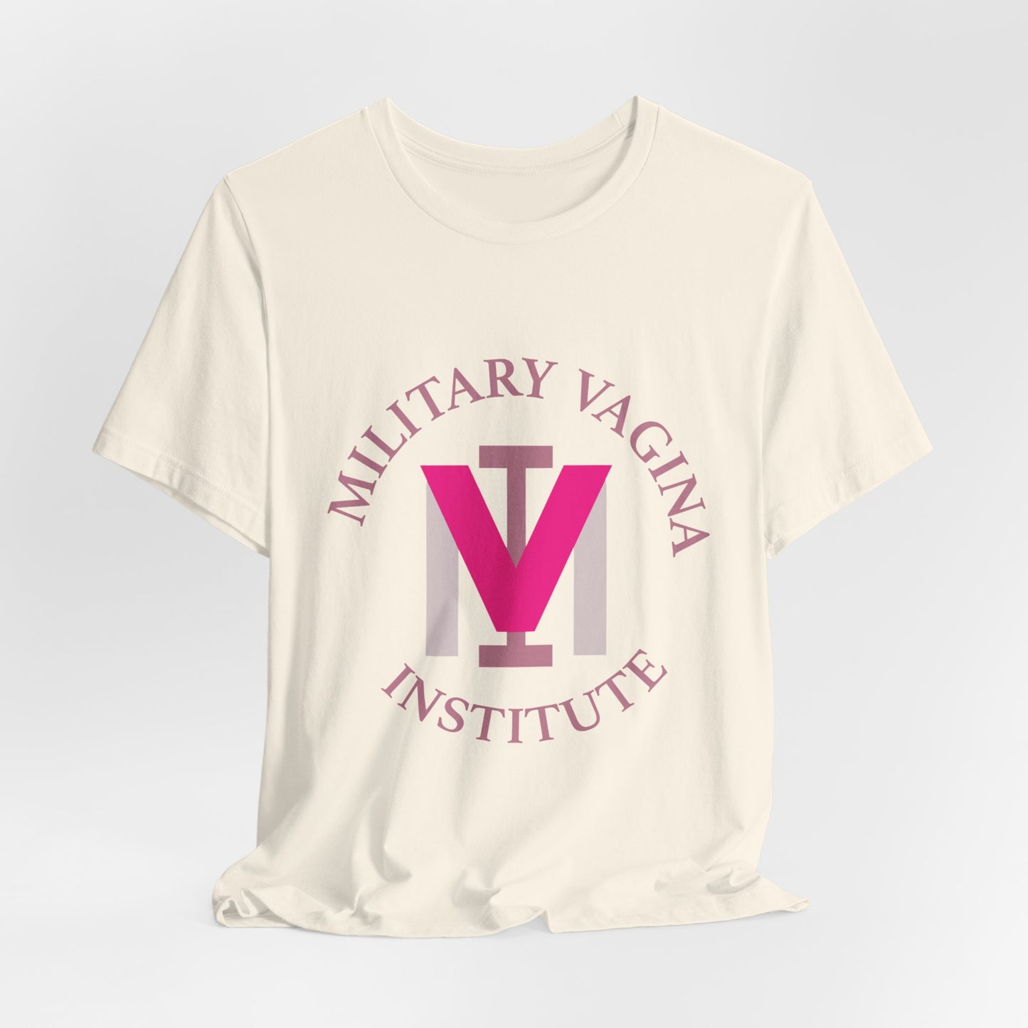 Military Vagina Institute Graphic Tee – Feminist Military-Inspired Shirt