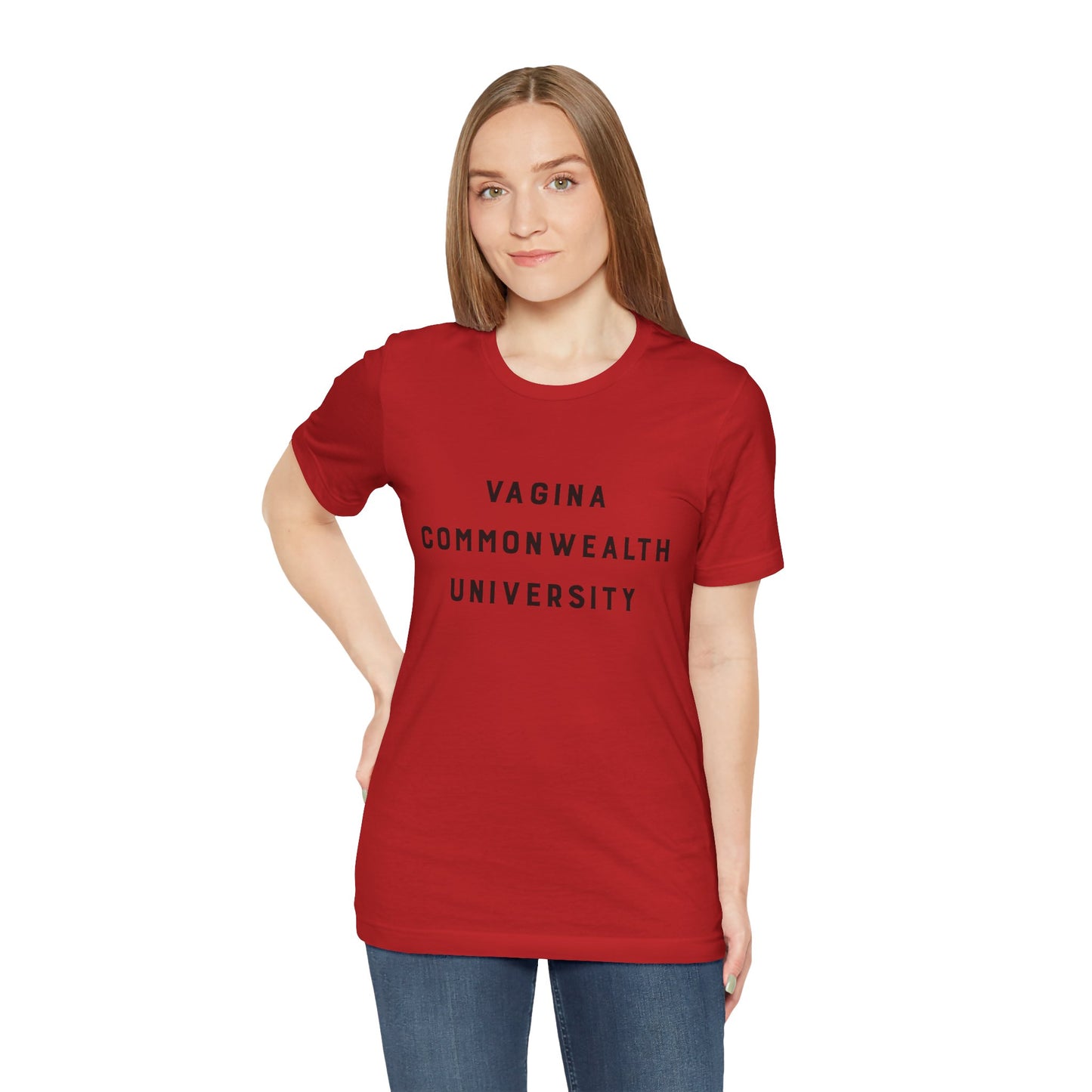 Vagina Commonwealth University Tee — Feminist College Humor Graphic T-Shirt