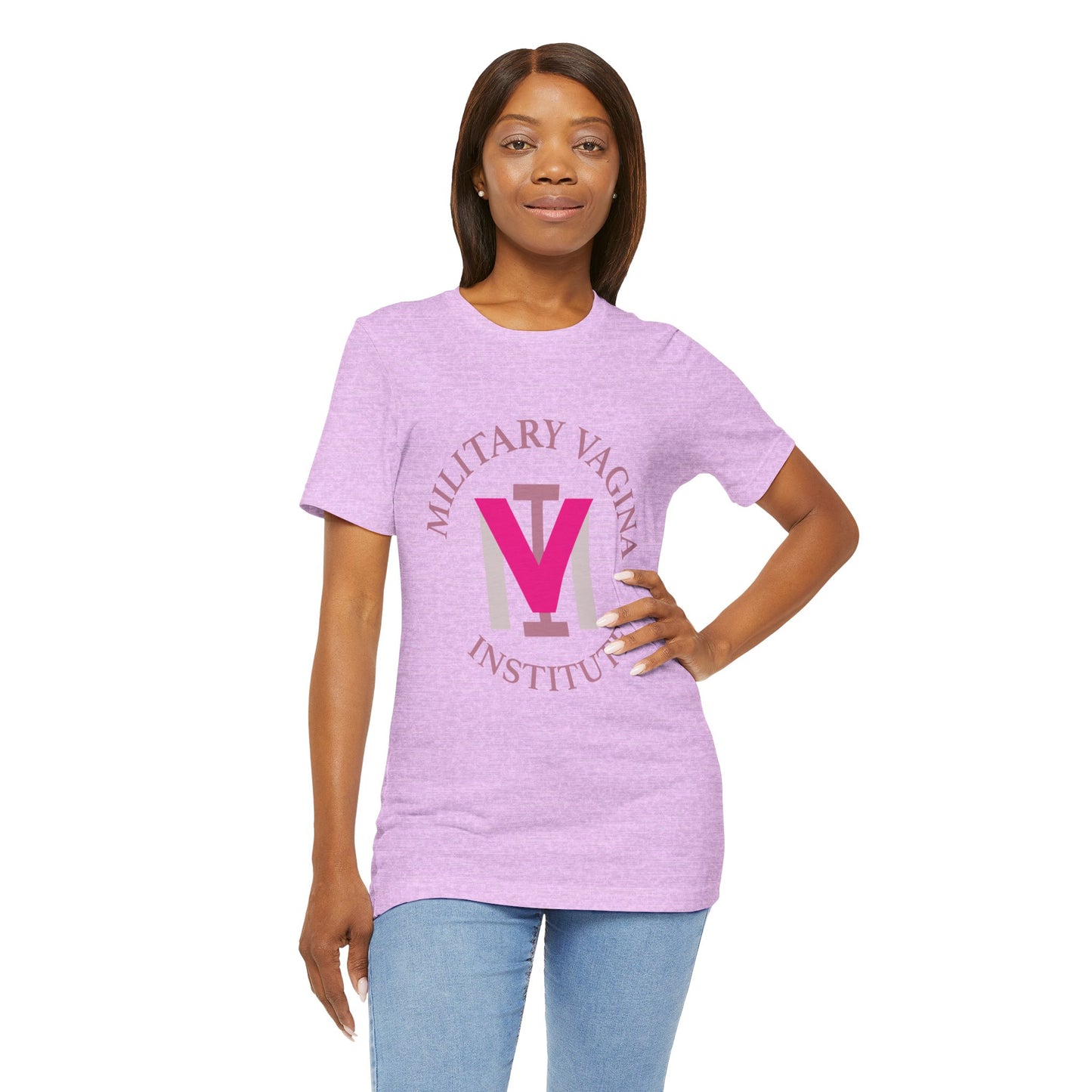 Military Vagina Institute Graphic Tee – Feminist Military-Inspired Shirt
