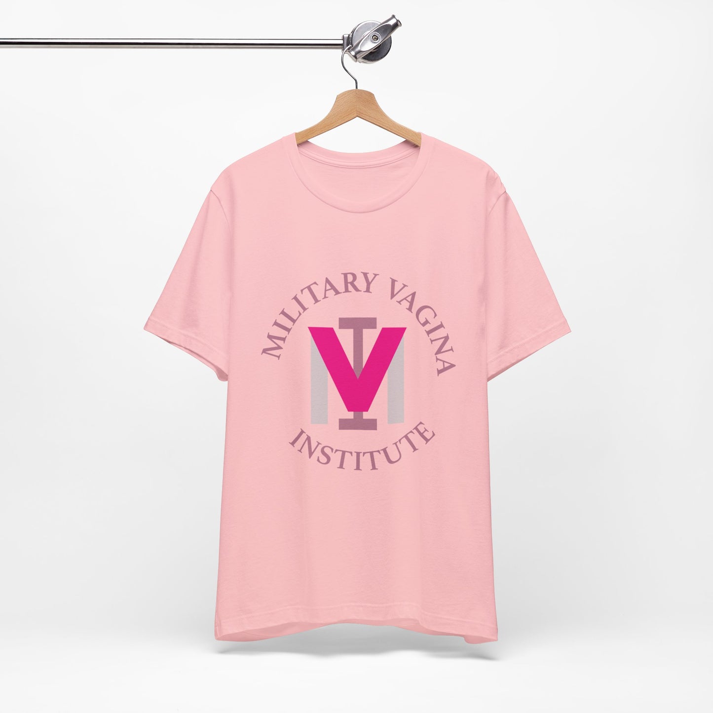 Military Vagina Institute Graphic Tee – Feminist Military-Inspired Shirt