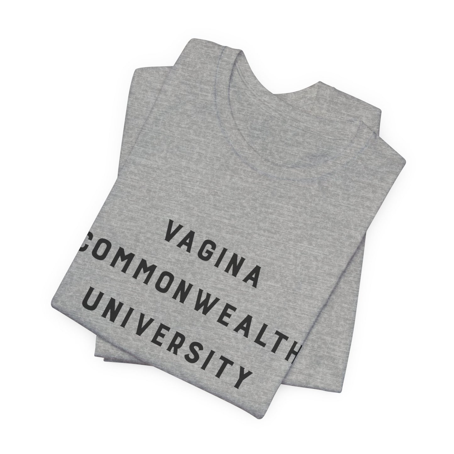 Vagina Commonwealth University Tee — Feminist College Humor Graphic T-Shirt