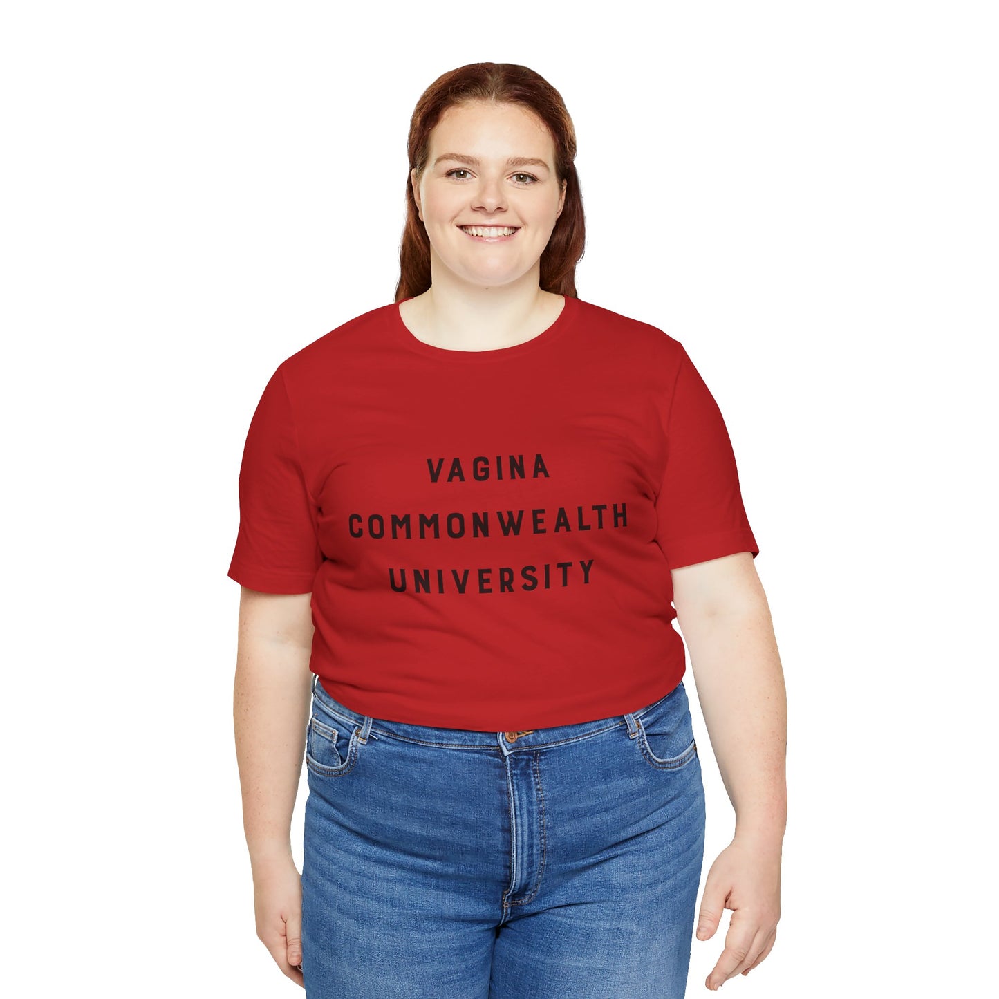 Vagina Commonwealth University Tee — Feminist College Humor Graphic T-Shirt