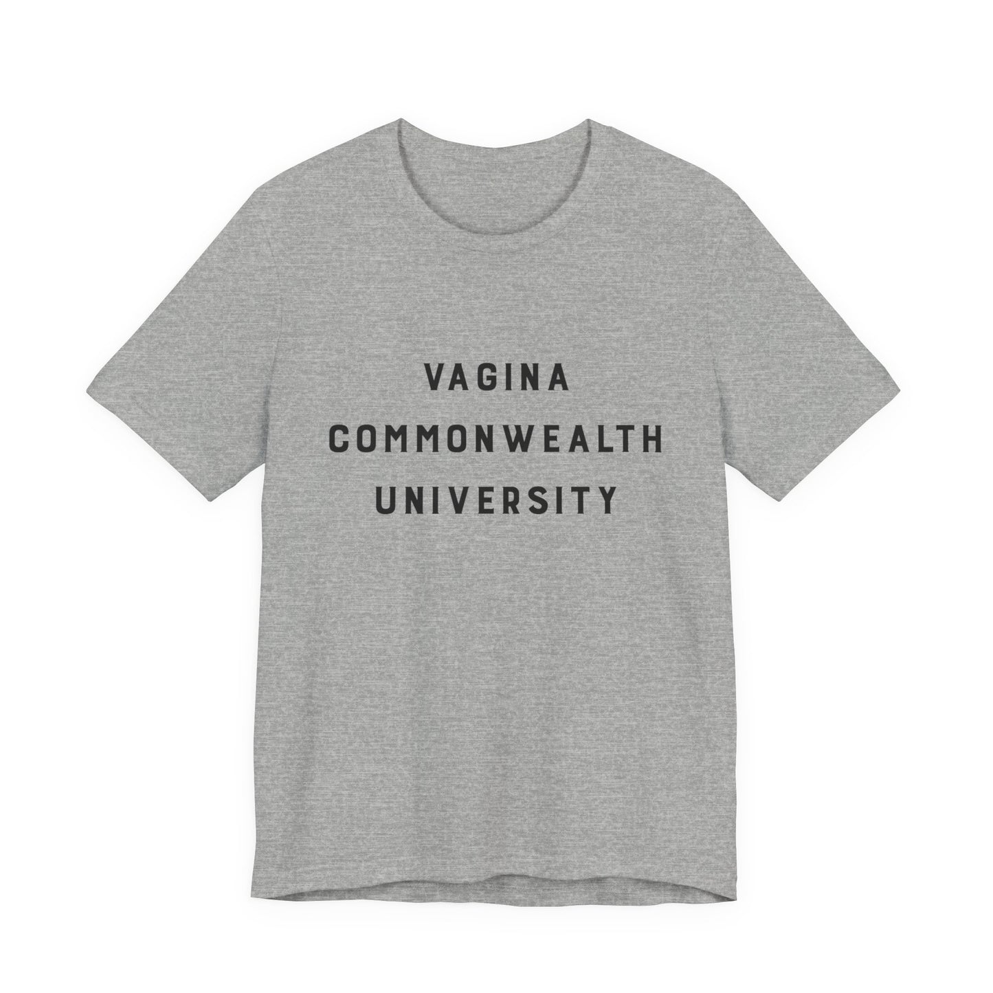 Vagina Commonwealth University Tee — Feminist College Humor Graphic T-Shirt