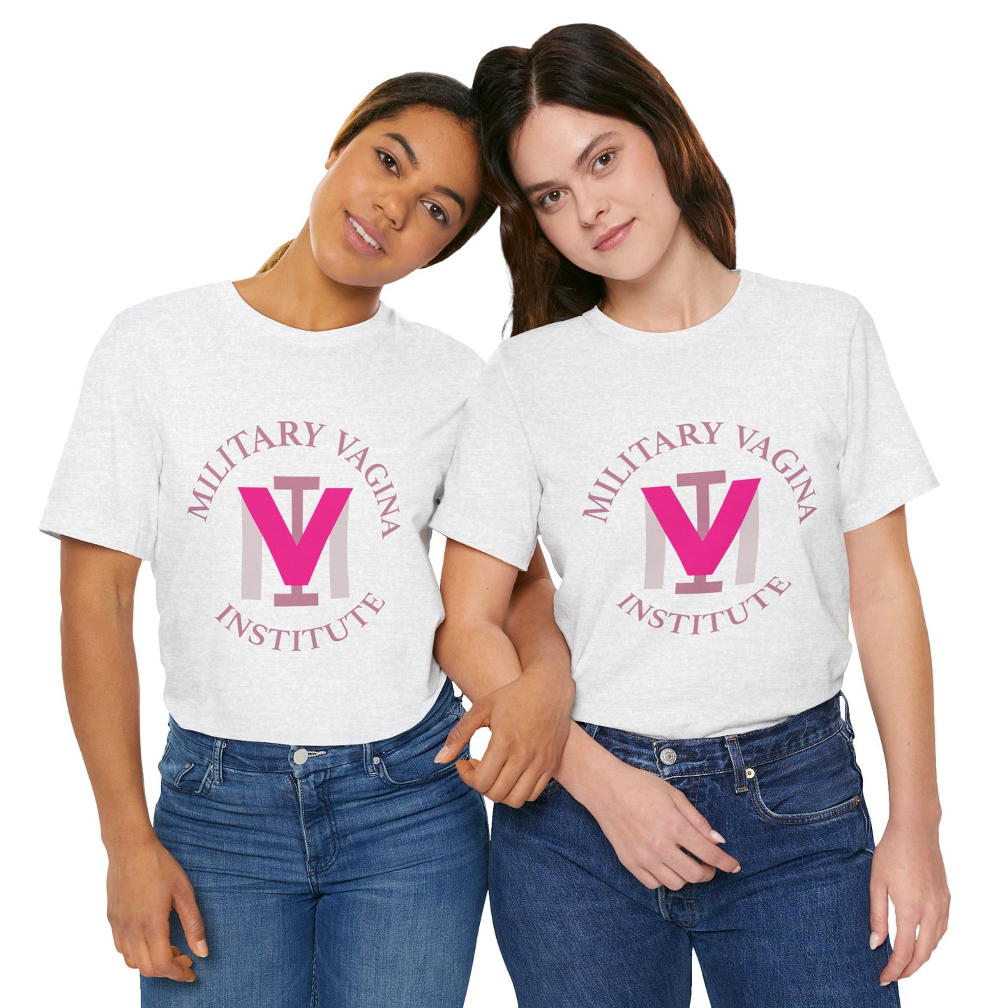 Military Vagina Institute Graphic Tee – Feminist Military-Inspired Shirt