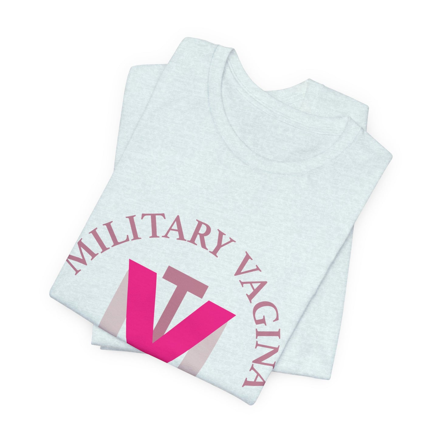 Military Vagina Institute Graphic Tee – Feminist Military-Inspired Shirt