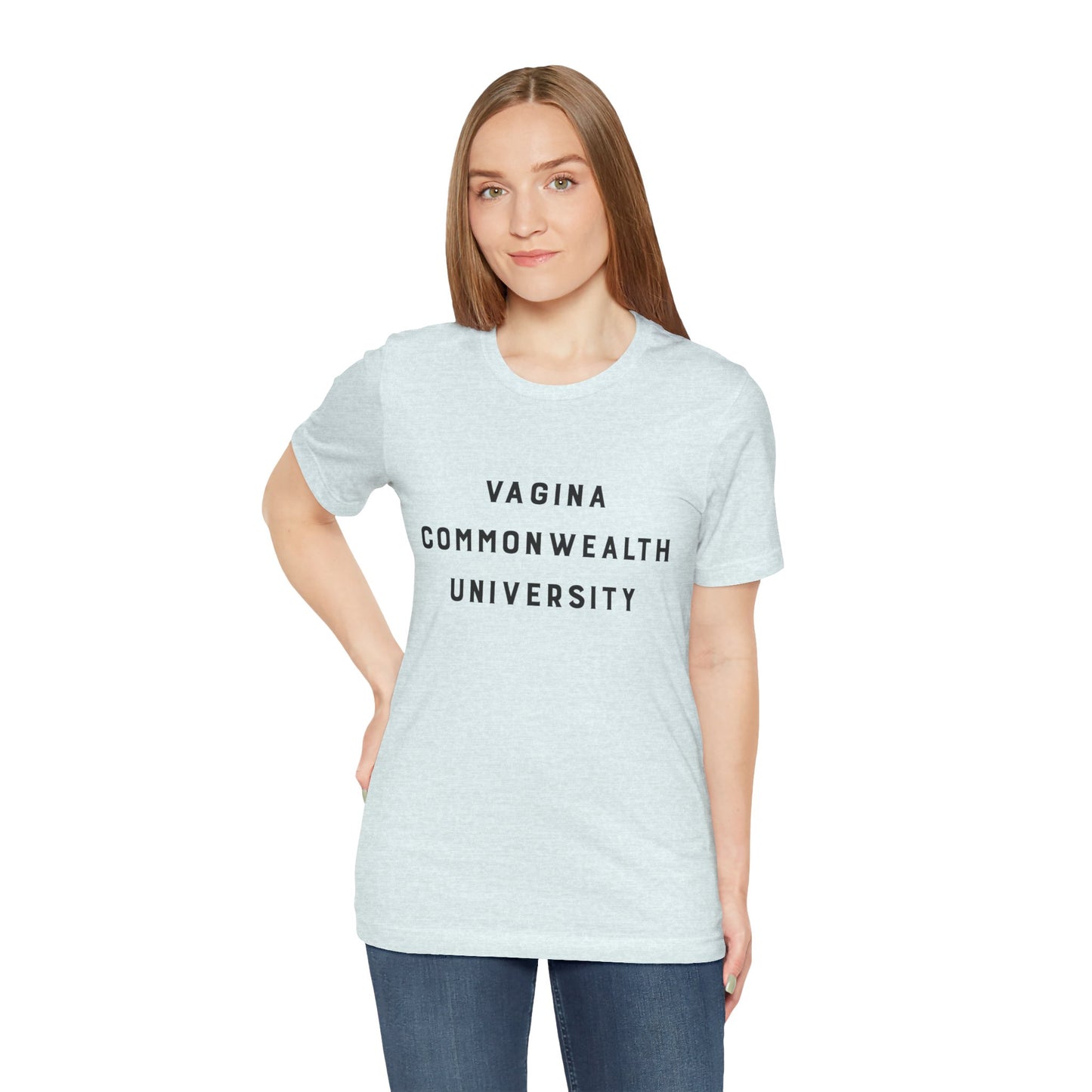 Vagina Commonwealth University Tee — Feminist College Humor Graphic T-Shirt