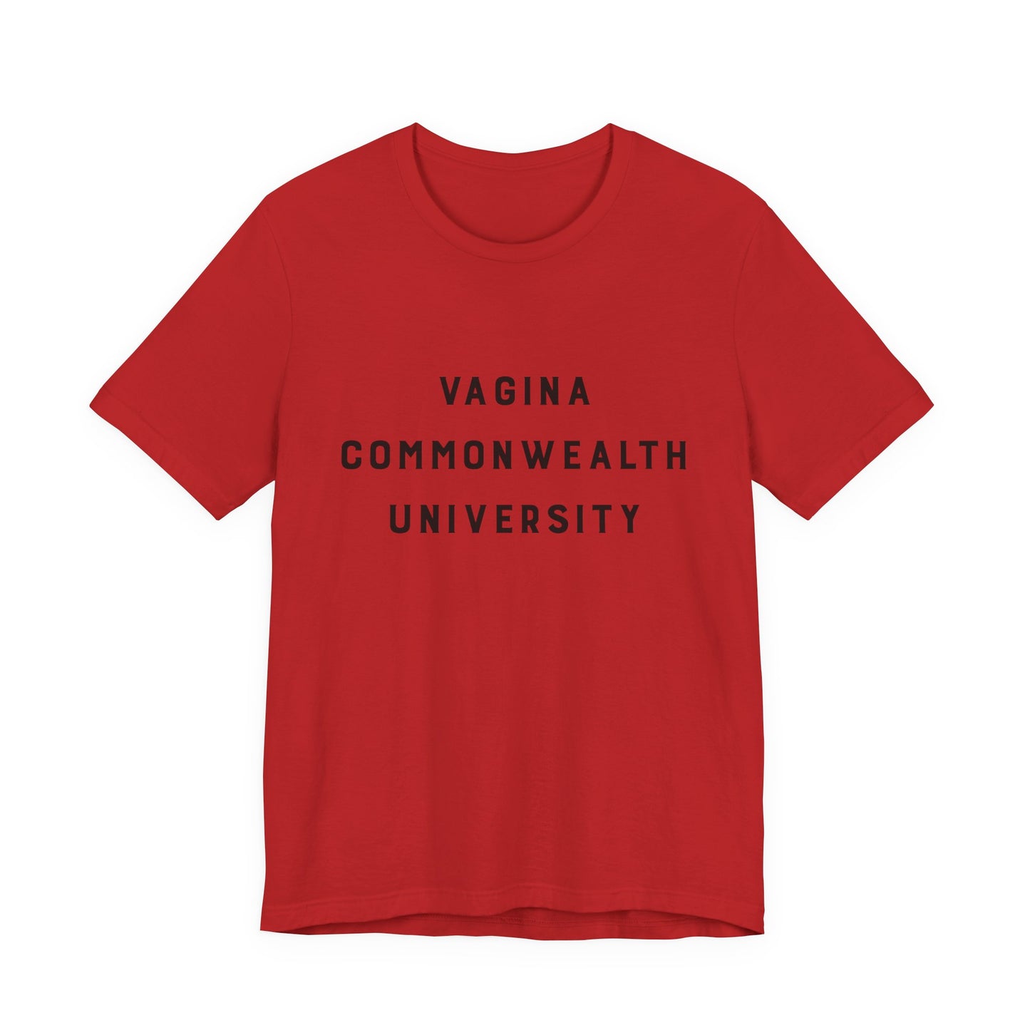 Vagina Commonwealth University Tee — Feminist College Humor Graphic T-Shirt