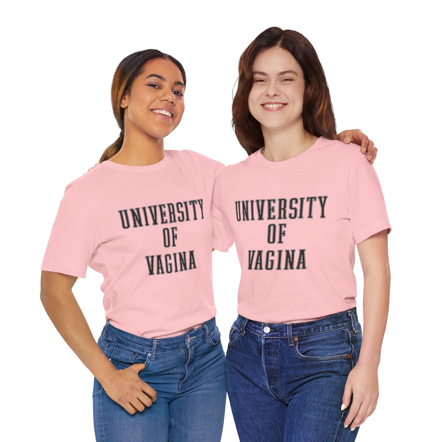 "University of Vagina" - College Style T-Shirt
