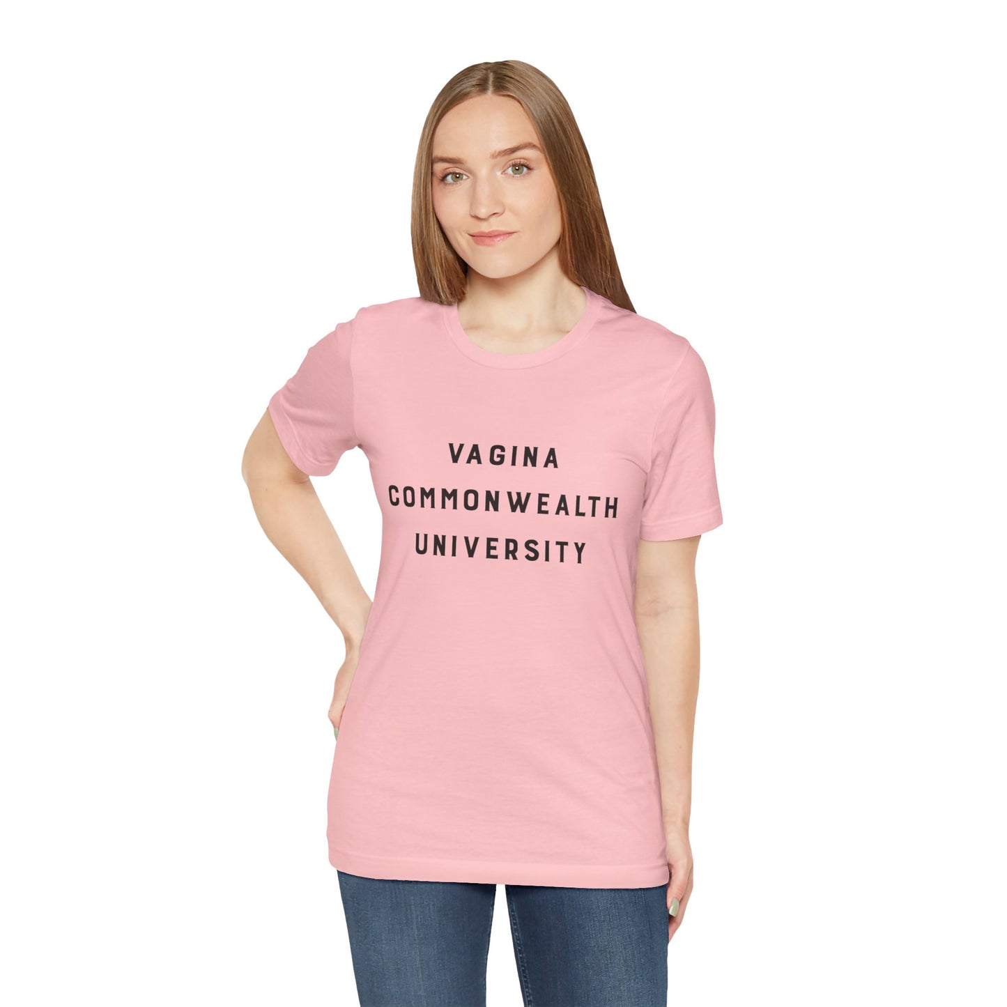 Vagina Commonwealth University Tee — Feminist College Humor Graphic T-Shirt