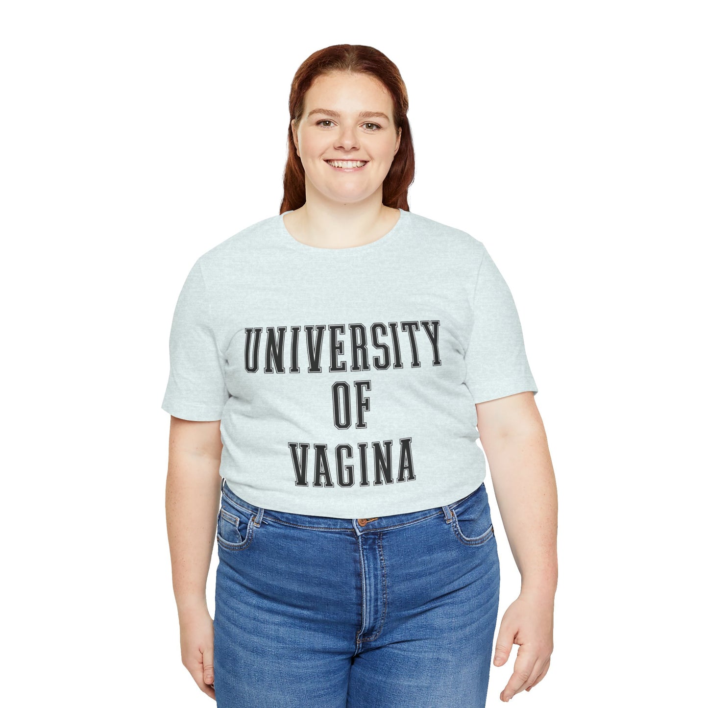 "University of Vagina" - College Style T-Shirt