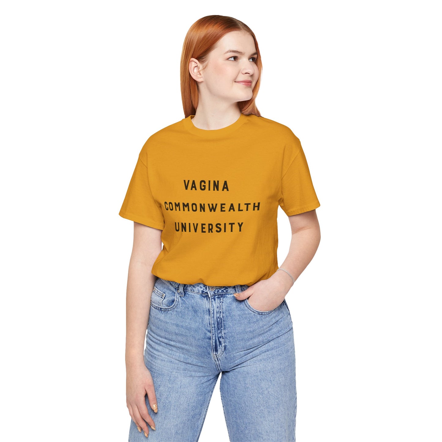 Vagina Commonwealth University Tee — Feminist College Humor Graphic T-Shirt