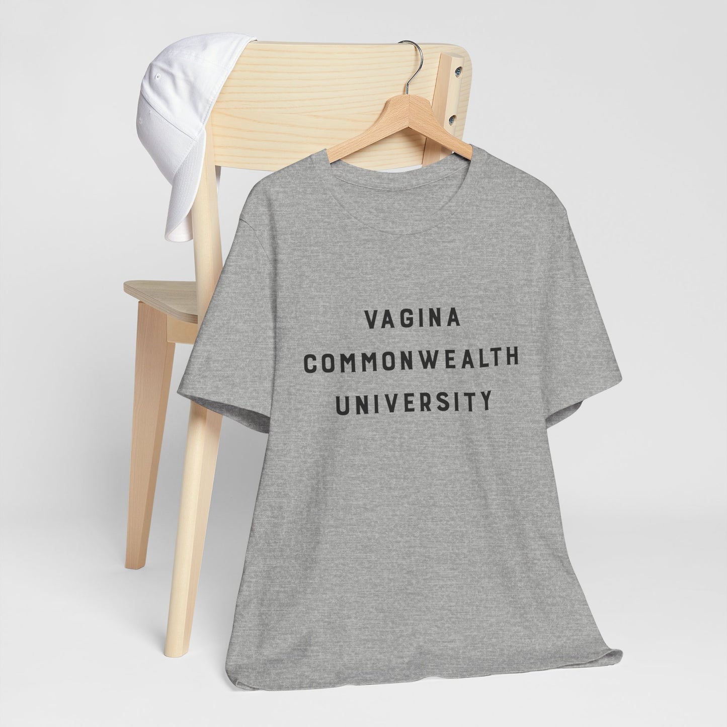 Vagina Commonwealth University Tee — Feminist College Humor Graphic T-Shirt