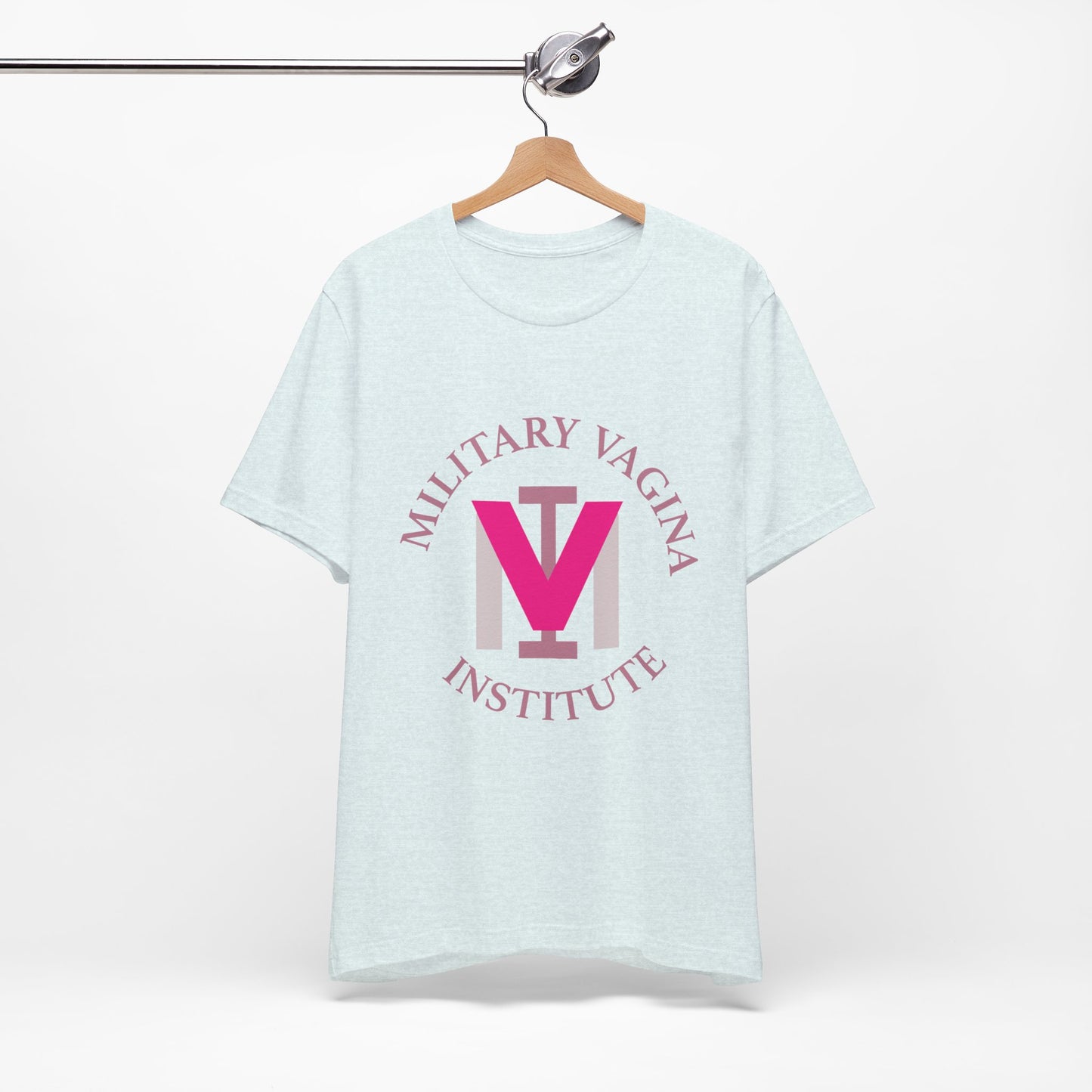 Military Vagina Institute Graphic Tee – Feminist Military-Inspired Shirt