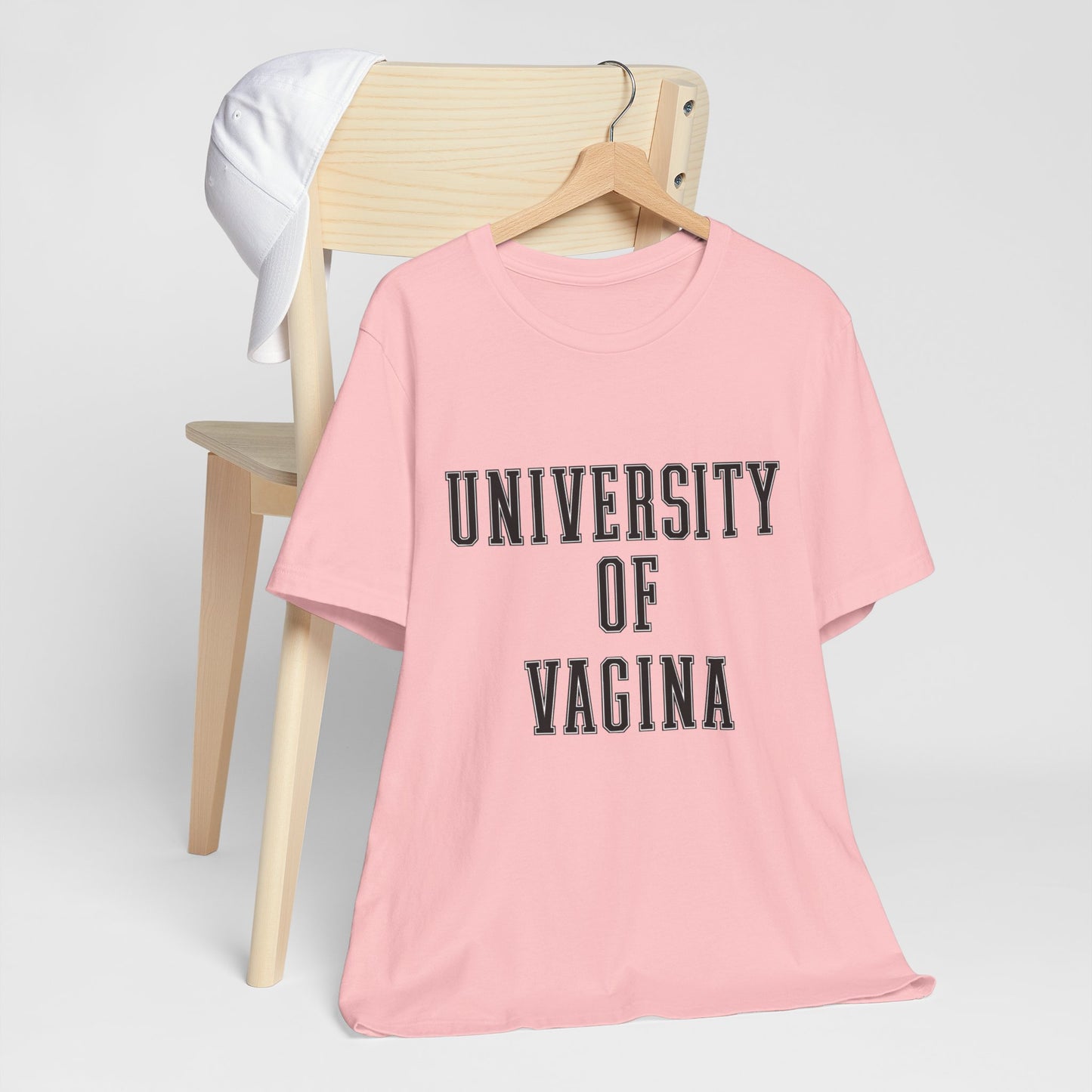 "University of Vagina" - College Style T-Shirt