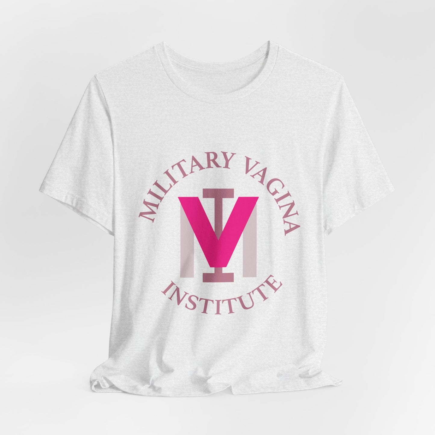 Military Vagina Institute Graphic Tee – Feminist Military-Inspired Shirt