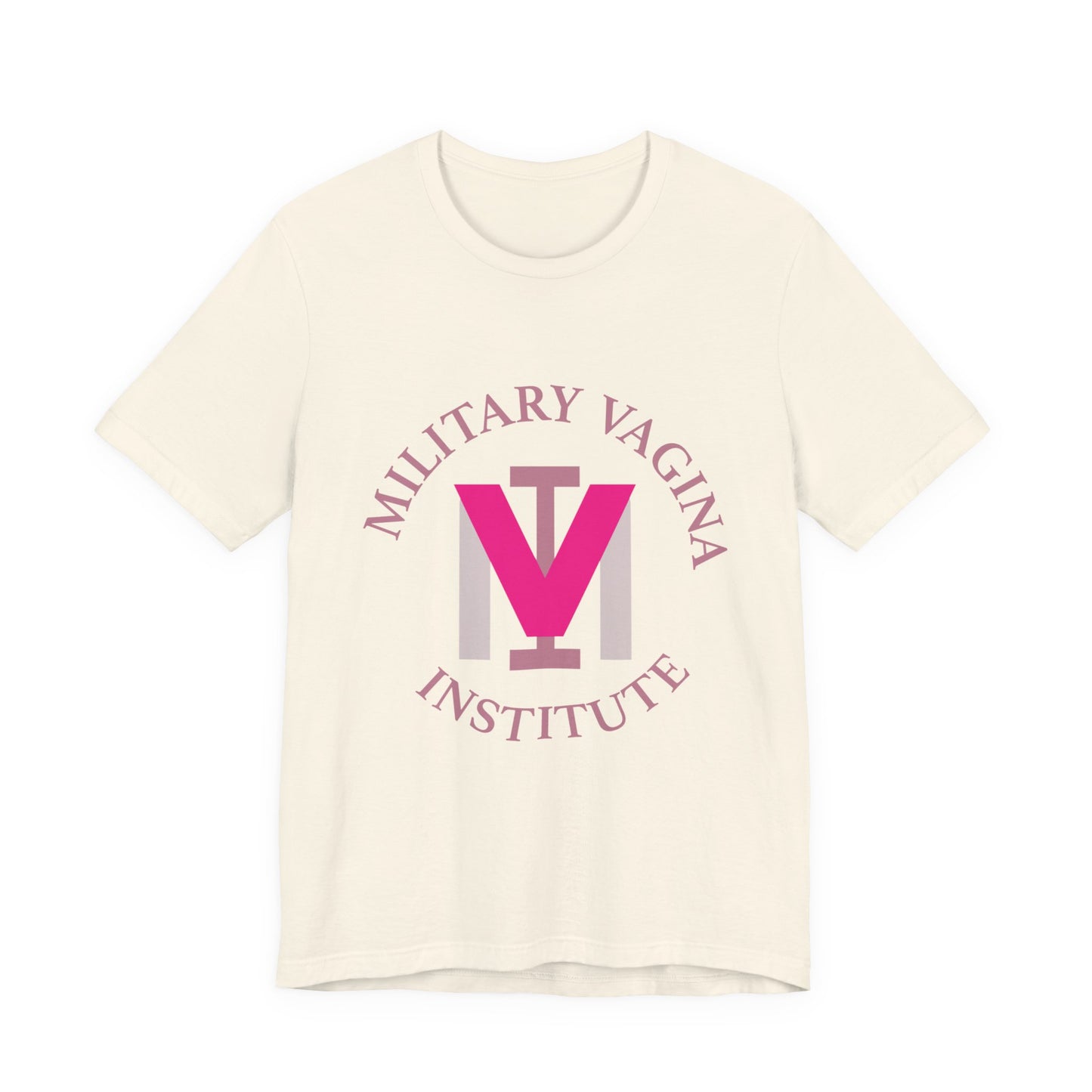 Military Vagina Institute Graphic Tee – Feminist Military-Inspired Shirt