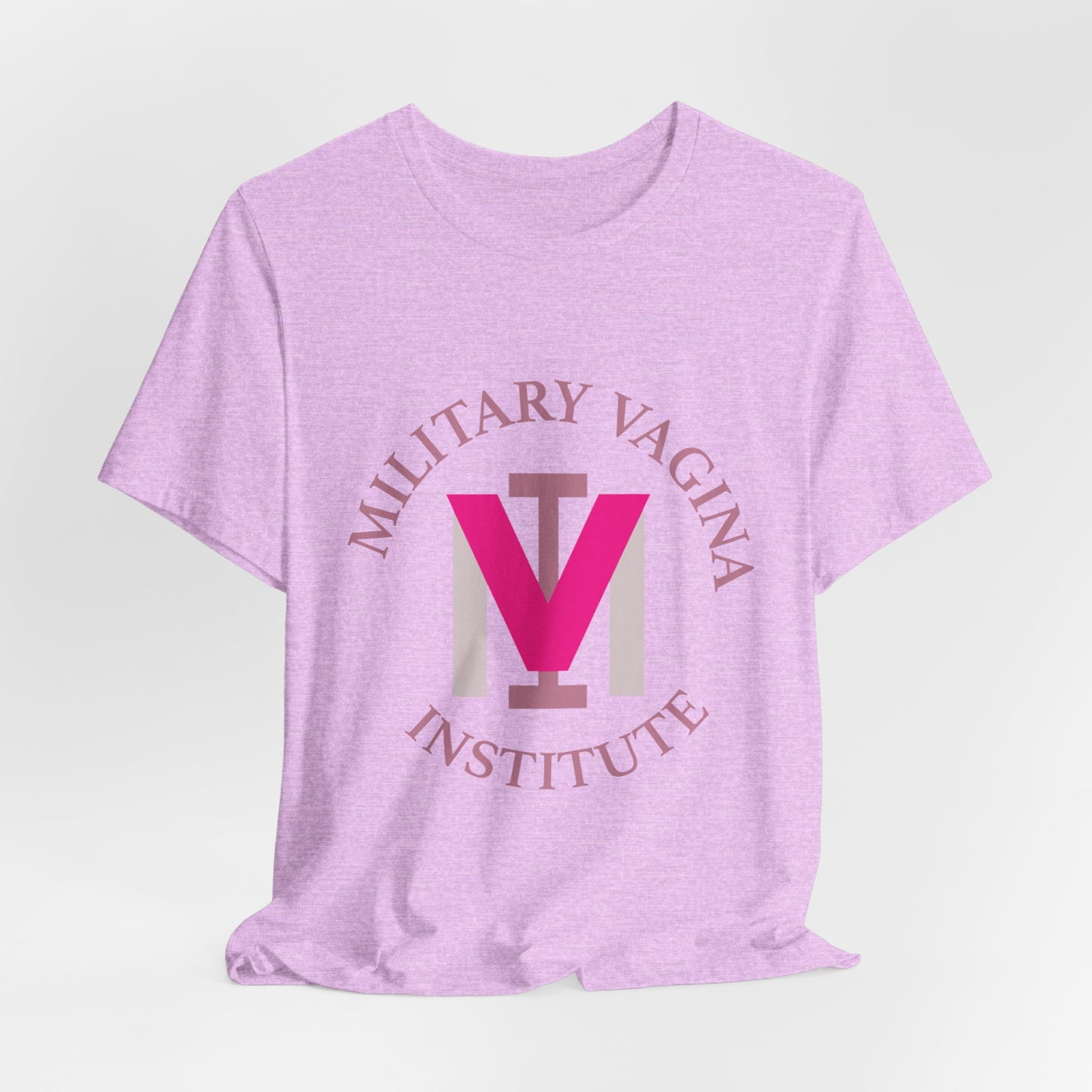 Military Vagina Institute Graphic Tee – Feminist Military-Inspired Shirt