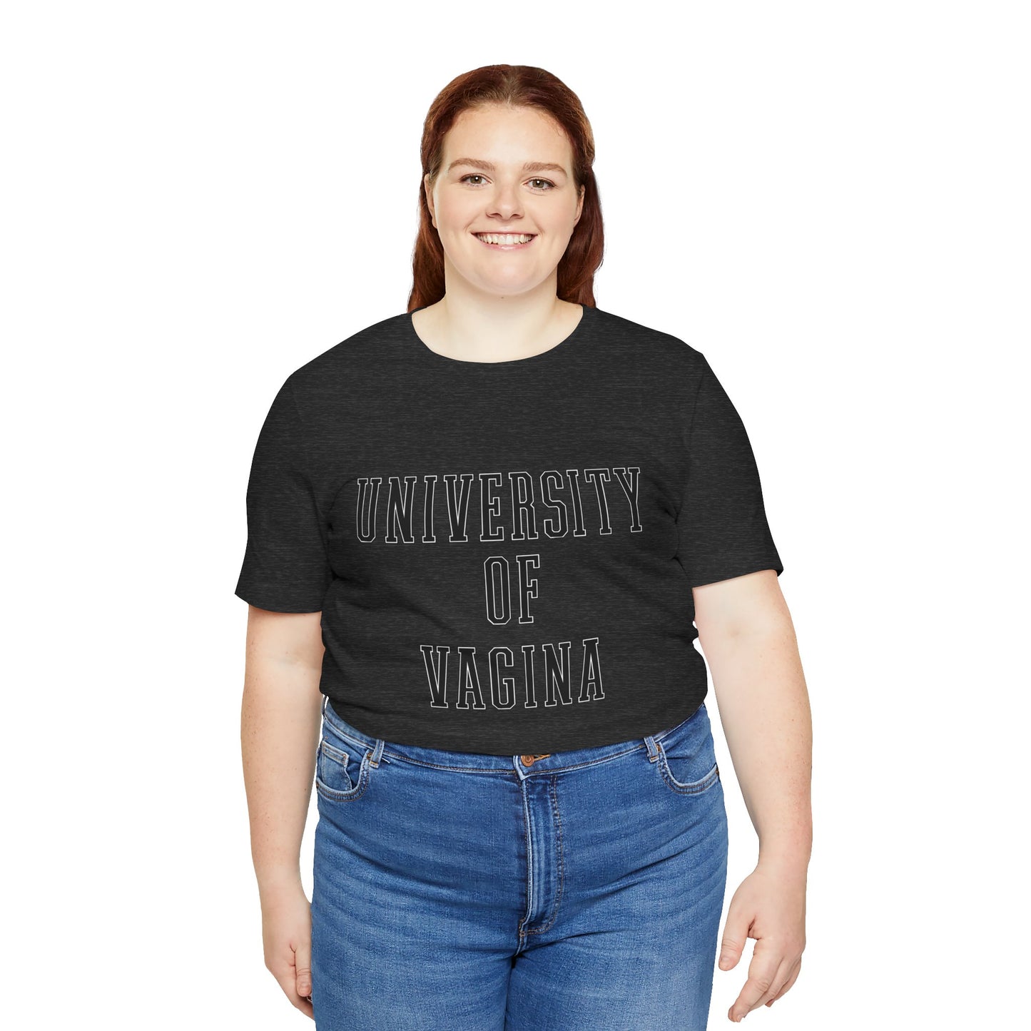 "University of Vagina" - College Style T-Shirt